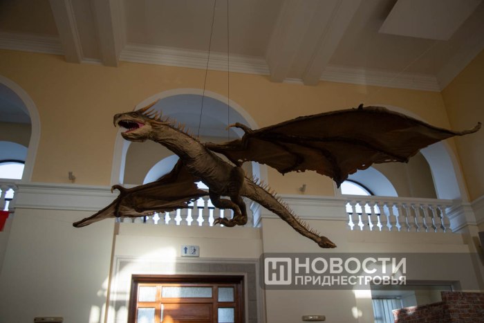3 февраля в государственном театре откроется выставка «Год дракона»