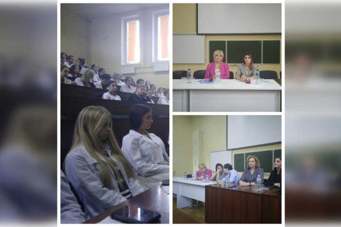 Глава Минздрава встретилась с первокурсниками медицинского факультета ПГУ