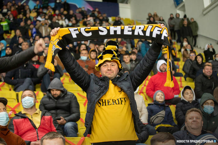 Игры «Шерифа» в Суперлиге Молдавии посетили более 16 тысяч зрителей