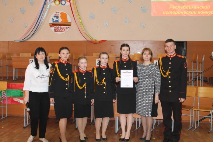 Кадеты стали победителями конкурса «Моя страна – моё Приднестровье»