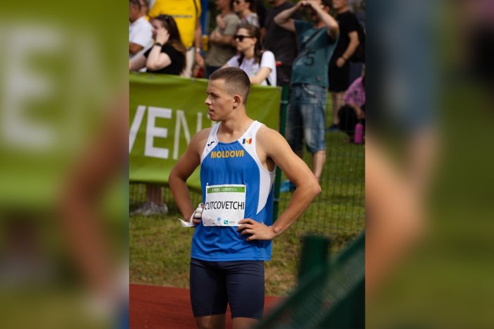Каменчанин Денис Кутковецкий установил юношеский рекорд Молдавии в толкании ядра