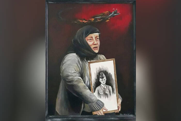 Картину российского художника Ивана Бокова «Мать» подарили дубоссарскому музею