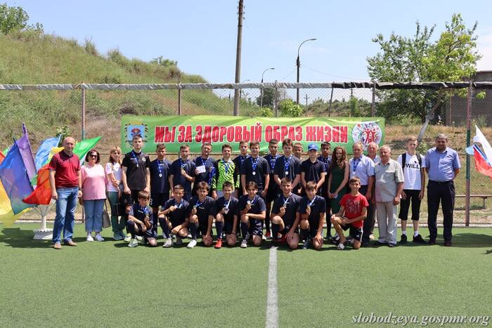 Команда Слободзейской детской школы футбола – серебряный призёр Чемпионата Молдавии 
