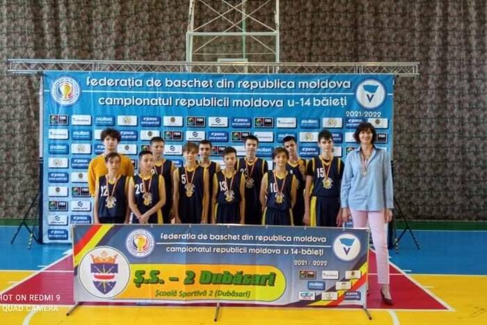 Кубок юношеского чемпионата Молдавии по баскетболу достался дубоссарцам