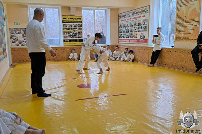 МВД организовало детский турнир по дзюдо в Рыбнице