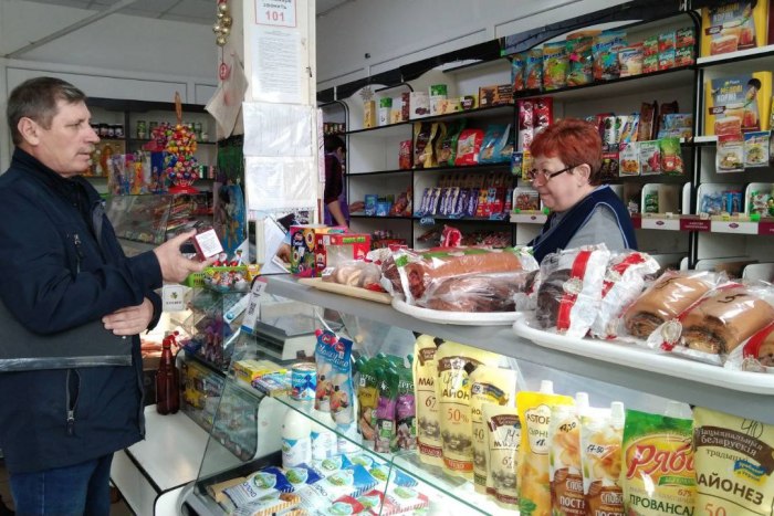 ОНФ проверил соблюдение прав потребителей в магазинах Каменки
