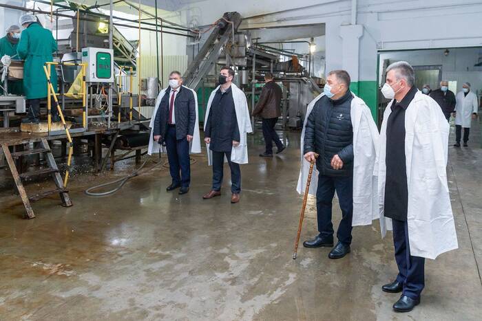 Президент посетил Завод консервов детского питания в Тирасполе