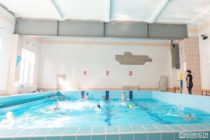 Ремонт городского бассейна в Тирасполе продолжат