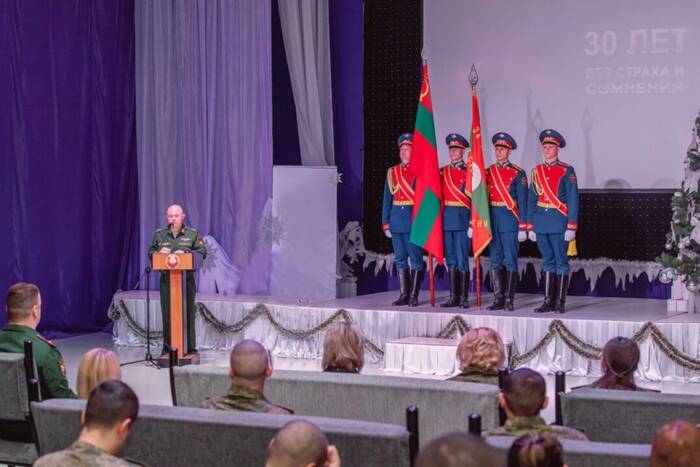 Ряд воинских частей Вооружённых сил ПМР отмечает 30-летие