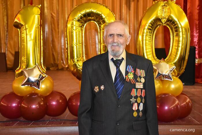 В Каменском районе чествовали ветерана Великой Отечественной войны Ивана Сичинского