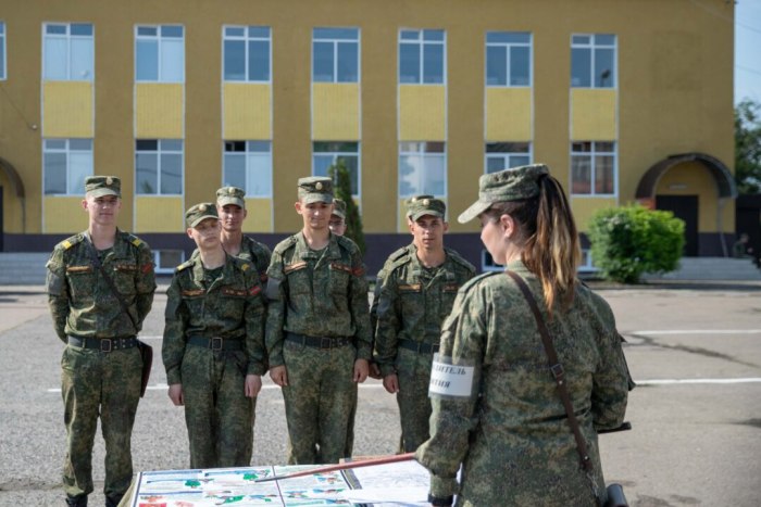В подразделениях Вооруженных сил ПМР прошли плановые занятия по мерам безопасности 
