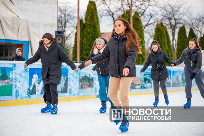 В прошлом году каток «Снежинка» в Тирасполе заработал 1 млн рублей 
