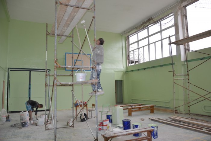 В прошлом году в Бендерах продолжали ремонтировать объекты образования 