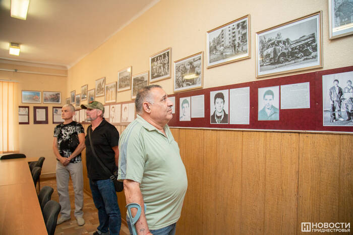 В Союзе защитников ПМР открыли выставку «Вечно памяти жить!»