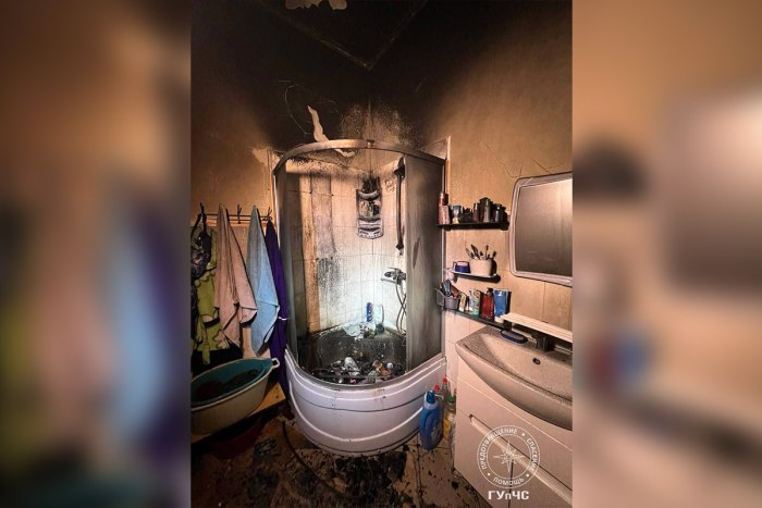 В тираспольской квартире произошёл пожар в ванной