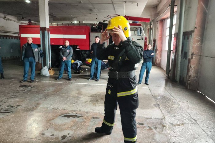 В Управлении пожарной охраны прошёл конкурс «Лучший в профессии»