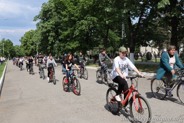 Велопробег в память жертв СПИДа прошёл в Слободзее
