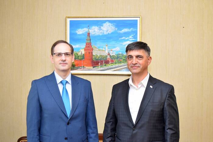 Виталий Игнатьев встретился с главой Представительства Южной Осетии в ПМР