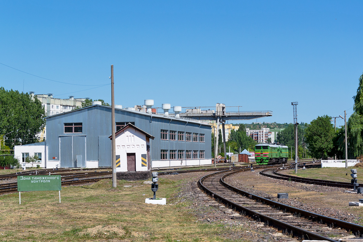 Железнодорожная станция в Рыбнице